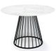 VIG Furniture Modrest Holly Black/White Dining Table-0