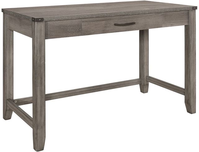 Mazin Furniture Woodrow Gray Writing Desk-2