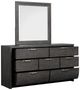 Magnussen Home® Kinsley Black Heron Dresser and Mirror-4