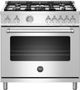 Bertazzoni Master Series 36" Stainless Steel Pro-Style Gas Range-0