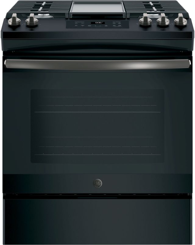 Ge® 30 Black Slate Slide In Gas Range Snd Appliances Appliances And Mattresses In Bemidji 2280