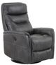 Parker House® Gemini 2-Piece Flint Power Swivel Glider Reclining Chair Set-1