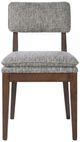 New Classic® Home Furnishings Miller Walnut Dining Side Chair-2