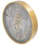 A & B Home Gold/Gray Wall Clock-1