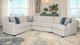 Cozy Life F9 3-Piece Anquilla Sectional with Pillows-1