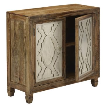 Jaipur Furniture Jigsaw Brown 2-Door Cabinet-2