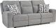 Signature Design by Ashley® Biscoe Pewter Power Reclining Sofa-0