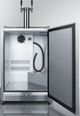 Summit Commerical® 6.04 Cu. Ft. Stainless Steel Built In Outdoor Kegerator-2