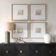 Uttermost® Now & Then 4-Piece Hand Painted Abstract Art Set-1
