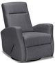 Mazin Furniture Gage Dark Gray Glider Recliner Chair-0