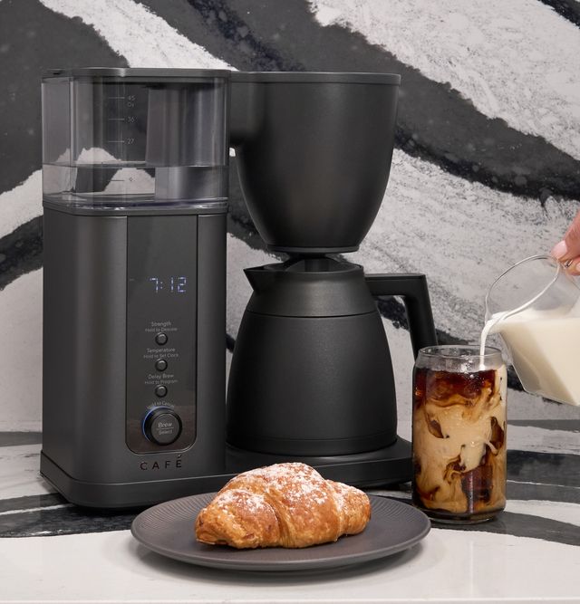 CAFÉ™ 10 Cup Matte Black Specialty Drip Countertop Coffee Maker-3