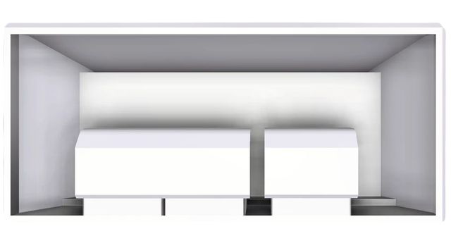 Vent-A-Hood® Premier Magic Lung® 54" White Wall Mounted Range Hood-3