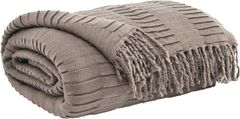 Signature Design by Ashley® Mendez 3-Piece Taupe Throws