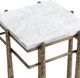 Classic Home Jasmine Moonstone White End Table-4