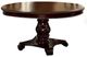 Furniture of America® Bellagio 7-Piece Brown Cherry Dining Table Set with Upholster Side Chair -2