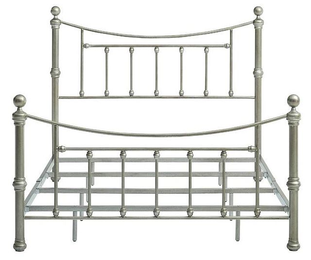 Bernards Easton Grey Queen Metal Bed-3