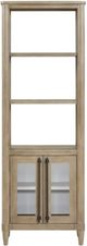 Bernards Citrus Heights Brown Pier Cabinet-1