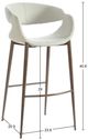 Stylecraft Light Gray/White Bar Stool-1