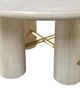 Century® Cadence Sand Cerused 64" Round Dining Table-3