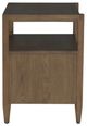 Fairfield® Maxwell Caramel 2-Drawer Petite Nightstand-2