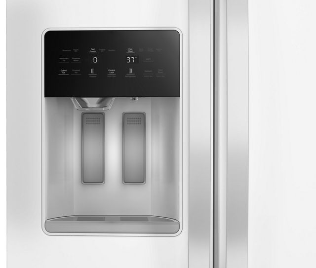 Whirlpool® 36" 21.0 Cu. Ft. White Counter Depth Side-by-Side Refrigerator with TruCool™ System-2