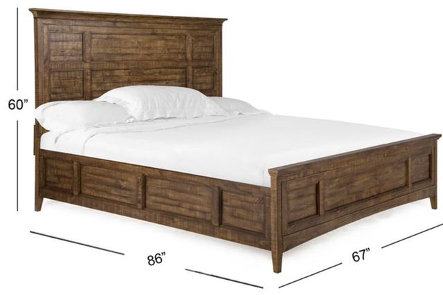 Magnussen Home® Bay Creek Toasted Nutmeg Queen Panel Bed-2