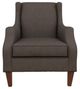 Best® Home Furnishings Customizable Keatling Leather Chair with Dark Walnut Legs-1
