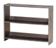 Donco Kids Brushed Shadow Low Loft Bookcase-0