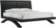 Elements International Allan Black King Platform Bed-0