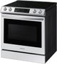 Samsung 30" White Glass Slide In Induction Range-3
