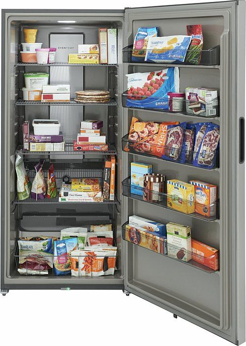 Frigidaire 33" 20.0 Cu. Ft. Stainless Steel Garage Ready Upright Freezer-3
