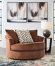 Ashley® Laylabrook Spice Oversized Swivel Accent Chair-2