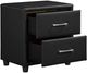 Homelegance® Lorenzi Black Nightstand-3