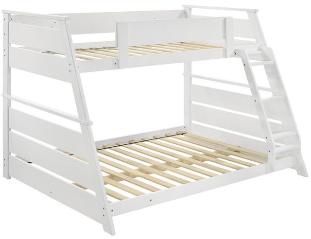 Coaster® Holden White Twin/Full Bunk Bed-3