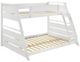 Coaster® Holden White Twin/Full Bunk Bed-3