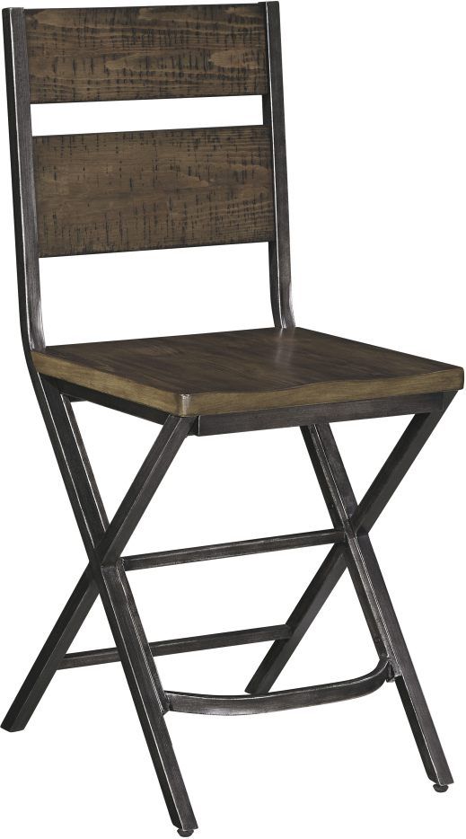 Signature Design by Ashley® Kavara Medium Brown Counter Stool-0