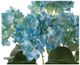 A & B Home Blue 18.5'' Faux Fern Spray-1