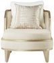 Michael Amini® Villa Cherie Caramel/Chardonnay Chaise-2