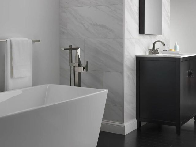 Delta Trillian® Black Stainless 30" Towel Bar-2