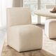 Classic Home Brighton Beige Vanilla Upholstered Dining Chair-1