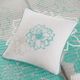 Olliix by Madison Park 6 Piece Aqua King/California King Lola Reversible Cotton Printed Coverlet Set-3