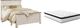 Signature Design by Ashley® Willowton 2-Piece Whitewash Queen Panel Bed Set-0