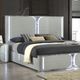 Furniture of America® Cleburne 4-Piece Light Gray Queen Bedroom Set-4