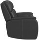 Flexsteel® Ziggy Iron Leather Power Reclining Loveseat with Power Headrest and Lumbar-2