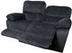 Porter International Designs Ramsey Steel Gray Dual Reclining Loveseat-3