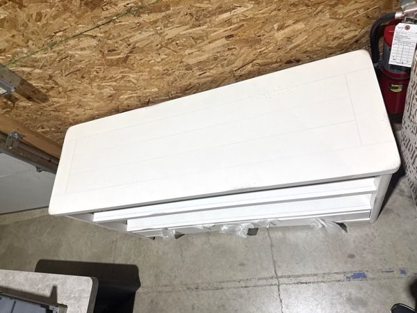 Clearance Liberty Furniture Dockside II White 55" TV Console-1