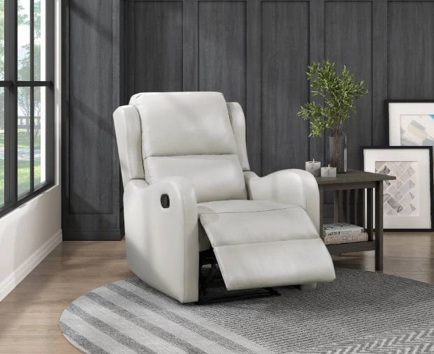 Homelegance® Durant Taupe Manual Reclining Chair-1