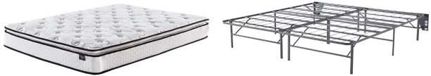 Sierra Sleep® by Ashley® Bonnell 2-Piece 10" Hybrid and and Better than a Boxspring Foundation King Mattress Set-0