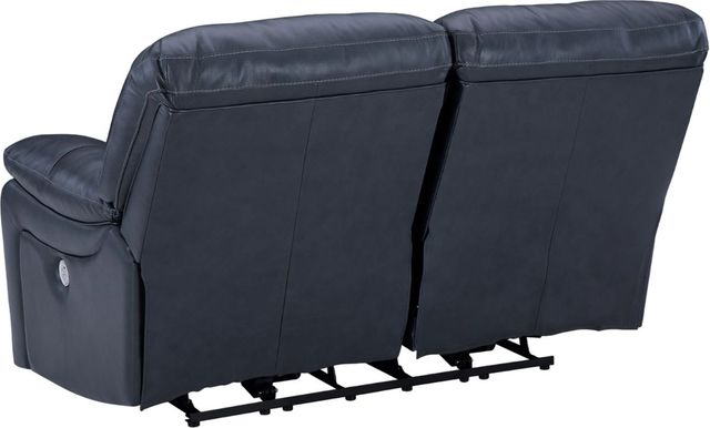 Signature Design by Ashley® Leesworth Ocean Power Reclining Loveseat-3