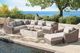 Enclover Cosmos 6-Piece Brown/Granite Sectional-1